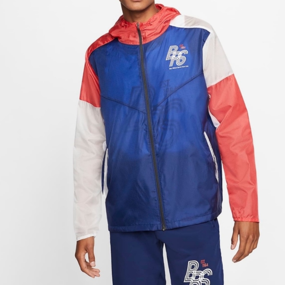 NWT men's XL NIKE Blue Ribbon Sports Running Jacket BRS